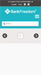 Mobile Screenshot of bankfreedom.com